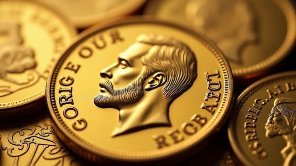 Valeur pièce d'or George V : caractéristiques et cotation sur le marché